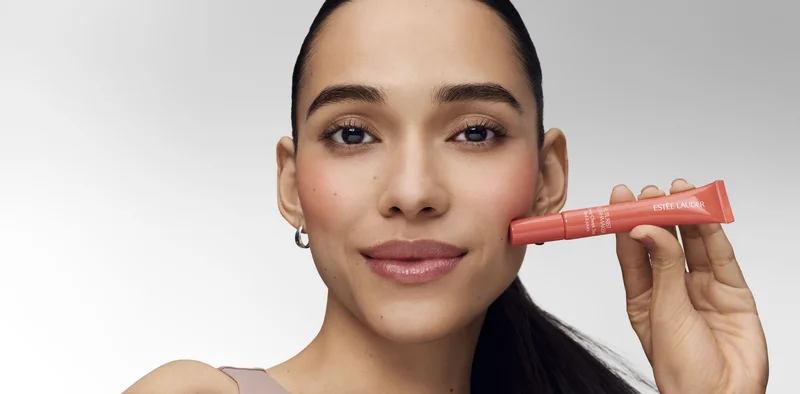 ESTEE LAUDER Futurist Blushmaker Dewy Cheek Tint Liquid Blush - Afterglow
